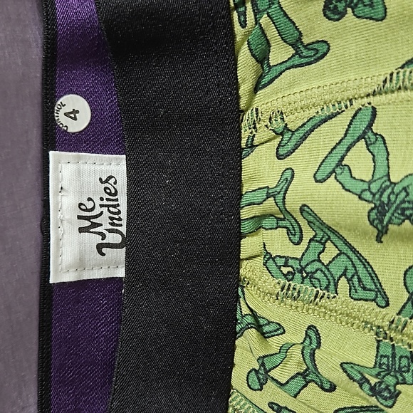 MeUndies Underwear Boxer Briefs Toy Army Men-Green-NWOT-Sz M - Picture 3 of 7